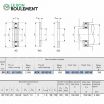 Rodamiento axial de rodillos cilíndricos AZ8015026-IKO