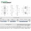 Rodamiento axial de rodillos cilíndricos AZ9013535-IKO