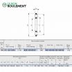 Rodamiento axial de rodillos cilíndricos AZK10015015-IKO