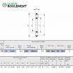 Rodamiento axial de rodillos cilíndricos AZK10243,5-IKO