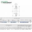 Rodamiento axial de rodillos cilíndricos AZK11016017-IKO