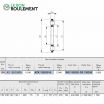 Rodamiento axial de rodillos cilíndricos AZK13023015-IKO