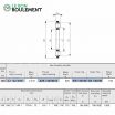 Rodamiento axial de rodillos cilíndricos AZK14018012-IKO