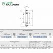 Rodamiento axial de rodillos cilíndricos AZK14019518-IKO