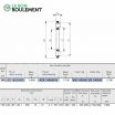 Rodamiento axial de rodillos cilíndricos AZK14024015-IKO