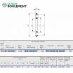 Rodamiento axial de rodillos cilíndricos AZK15019012-IKO