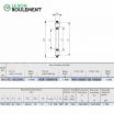 Rodamiento axial de rodillos cilíndricos AZK15020518-IKO