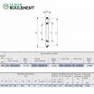 Rodamiento axial de rodillos cilíndricos AZK15025015-IKO