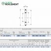 Rodamiento axial de rodillos cilíndricos AZK25425-IKO