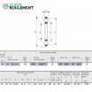 Rodamiento axial de rodillos cilíndricos AZK30527,5-IKO