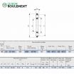 Rodamiento axial de rodillos cilíndricos AZK45739-IKO