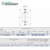 Rodamiento axial de rodillos cilíndricos AZK65907,5-IKO
