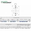 Rodamiento axial de rodillos cilíndricos AZK7010511-IKO