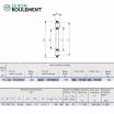 Rodamiento axial de rodillos cilíndricos AZK751007,5-IKO