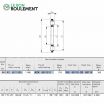 Rodamiento axial de rodillos cilíndricos AZK8011511-IKO