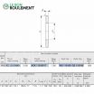 Arandela para rodamiento axial de rodillos GS110160-IKO