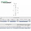 Arandela para rodamiento axial de rodillos GS120175-IKO