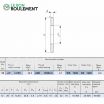 Arandela para rodamiento axial de rodillos GS1226-IKO