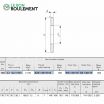 Arandela para rodamiento axial de rodillos GS130170-IKO