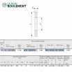 Arandela para rodamiento axial de rodillos GS130230-IKO