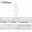 Arandela para rodamiento axial de rodillos GS140180-IKO