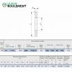 Arandela para rodamiento axial de rodillos GS1730-IKO