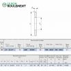 Arandela para rodamiento axial de rodillos GS2542-IKO