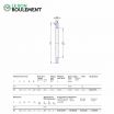 Arandela para rodamiento axial de rodillos GS81118-SKF