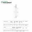 Arandela para rodamiento axial de rodillos GS81206-SKF