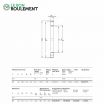 Rodamiento axial de rodillos cilíndricos K81105-TN-SKF