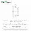 Rodamiento axial de rodillos cilíndricos K81106-TN-SKF