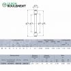 Rodamiento axial de rodillos cilíndricos K81109-T2-NTN