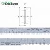 Rodamiento axial de rodillos cilíndricos K81128-NTN
