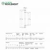 Rodamiento axial de rodillos cilíndricos K81206-TN-SKF