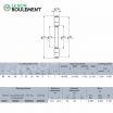 Rodamiento axial de rodillos cilíndricos K89307-NTN