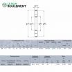 Rodamiento axial de rodillos cilíndricos K89312-NTN