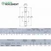 Rodamiento axial de rodillos cilíndricos K89315-NTN