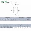 Rodamiento axial de rodillos cilíndricos K89317-NTN