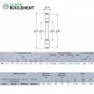 Rodamiento axial de rodillos cilíndricos K89320-NTN