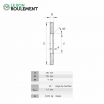 Arandela para rodamiento axial de rodillos LS130170-INA