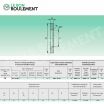 Arandela para rodamiento axial de rodillos LS7095