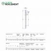 Arandela para rodamiento axial de rodillos LS7095-SKF