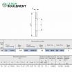 Arandela para rodamiento axial de rodillos WS1024-IKO