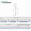 Arandela para rodamiento axial de rodillos WS1226-IKO