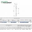 Arandela para rodamiento axial de rodillos WS140180-IKO