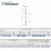 Arandela para rodamiento axial de rodillos WS1730-IKO