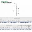 Arandela para rodamiento axial de rodillos WS5578-IKO