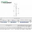 Arandela para rodamiento axial de rodillos WS80115-IKO