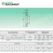 Arandela para rodamiento axial de rodillos WS81102