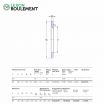 Arandela para rodamiento axial de rodillos WS81102-SKF